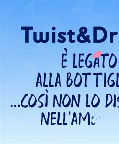 Twist & Drink, il tappo amico dell'ambiente
