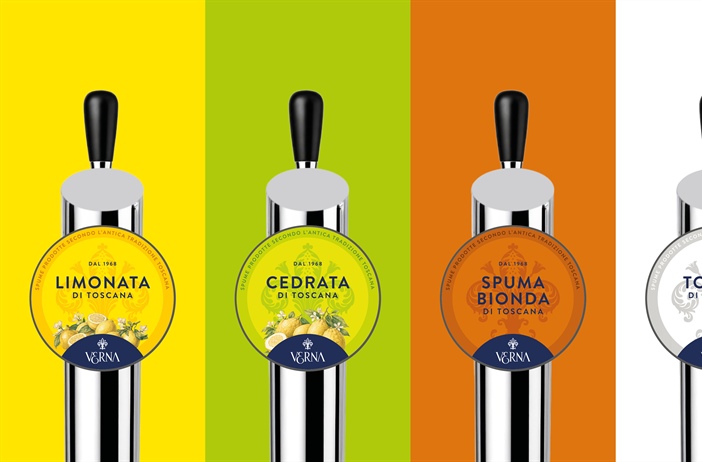 Maniva lancia le nuove Bibite gassate Verna e i fusti Soft Drink Premix