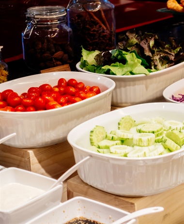 Al ristorante con la formula “all you can eat”